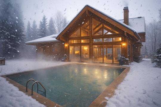 Kışın Villa Tatili: Isıtmalı Havuzlu Villalarla 4 Mevsim Tatil Keyfi